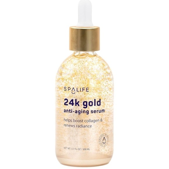 Spa Life 24K Gold Anti Aging Serum 3.7oz - Picture 2 of 7